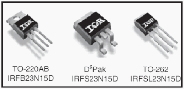 IRFS23N15D, HEXFET Power MOSFETs Discrete N-Channel
